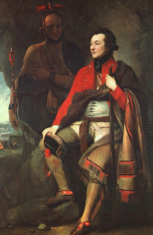 Colonel Guy Johnson, Benjamin West